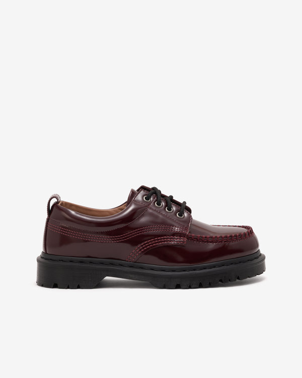 Dr. Martens - Men's Lowell Moc Toe Shoe - (Cherry Red)