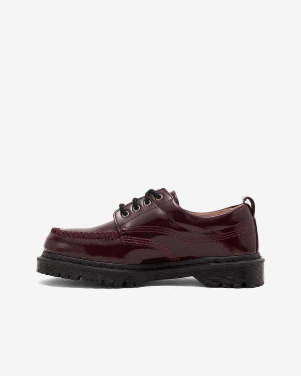 Dr. Martens - Men's Lowell Moc Toe Shoe - (Cherry Red)