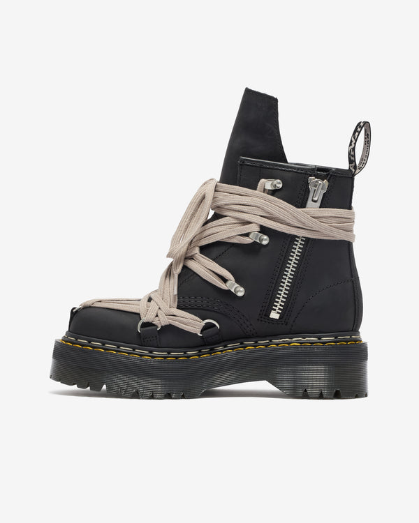 Rick Owens - 1460 Quad Sole Megalace® Boot - (Black)