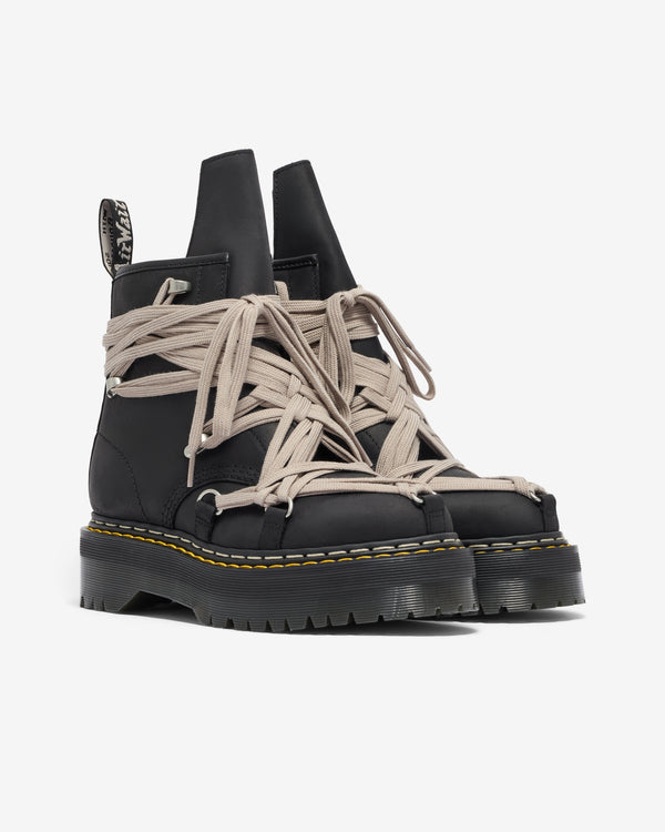 Rick Owens - 1460 Quad Sole Megalace® Boot - (Black)