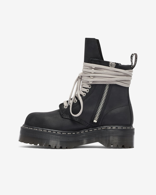 Rick Owens - Quad Sole Steel Toe Boot - (Black)