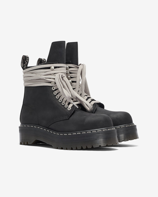 Rick Owens - Quad Sole Steel Toe Boot - (Black)