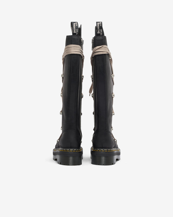 Rick Owens - 1B60 Quad Sole Pentalace Boot - (Black)