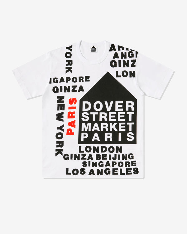 Dover Street Market - DSM Paris T-Shirt 1 - (White)