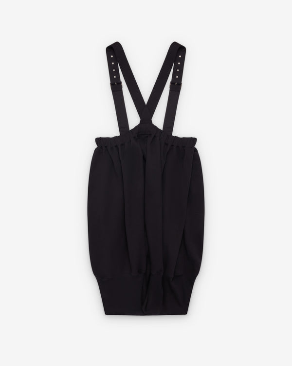 DSM Kei Ninomiya - Oversized Apron Skirt - (Black)
