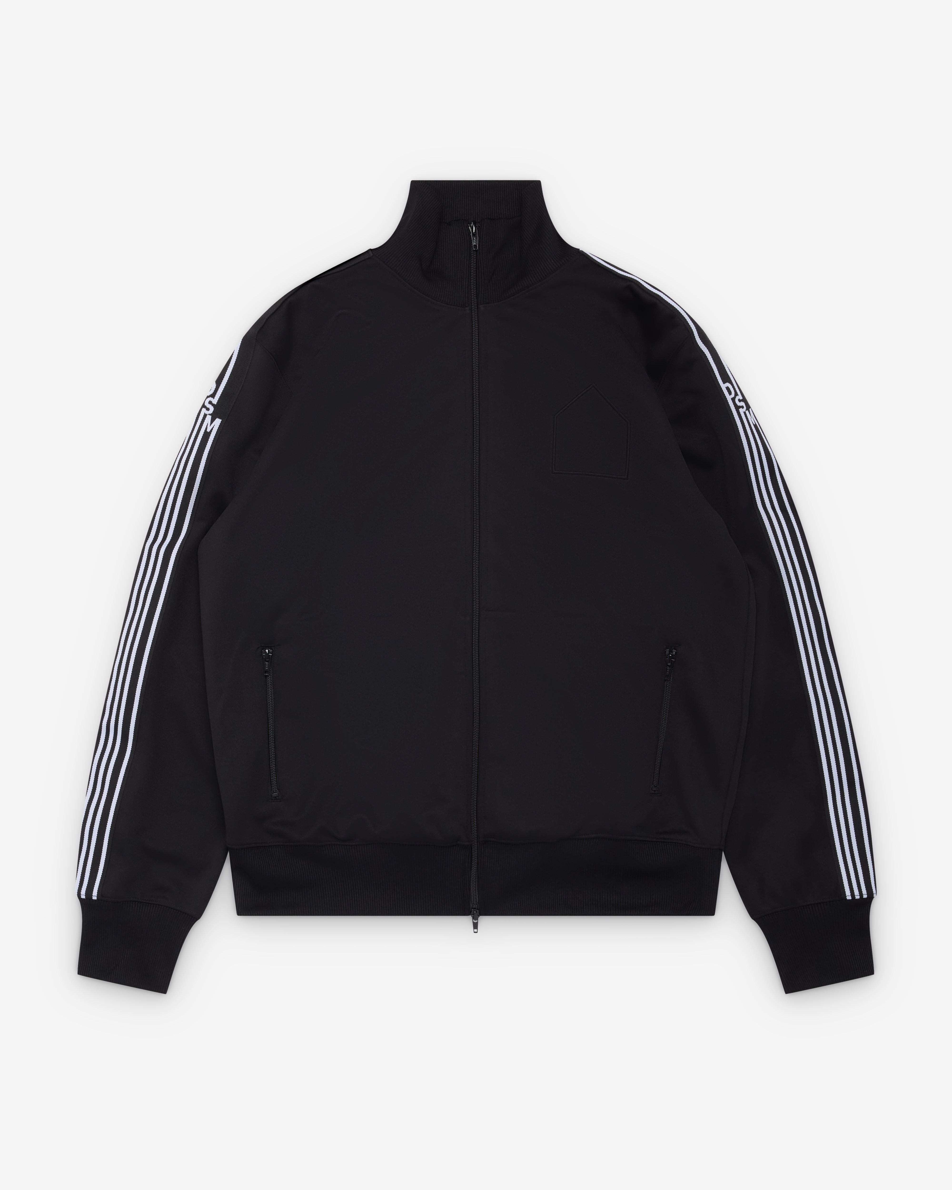 DSM Kei Ninomiya: Tracksuit Jacket (Black) | Dover Street Market
