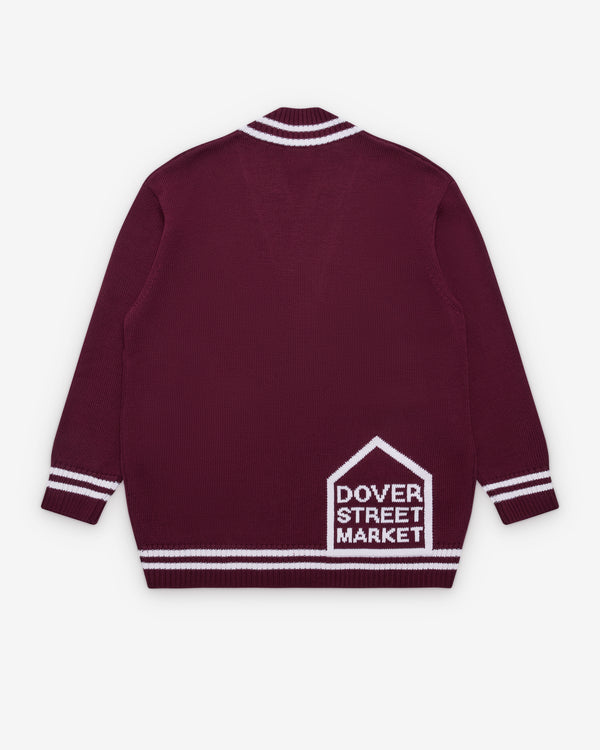 DSM Kei Ninomiya - Oversized Cardigan - (Burgundy)