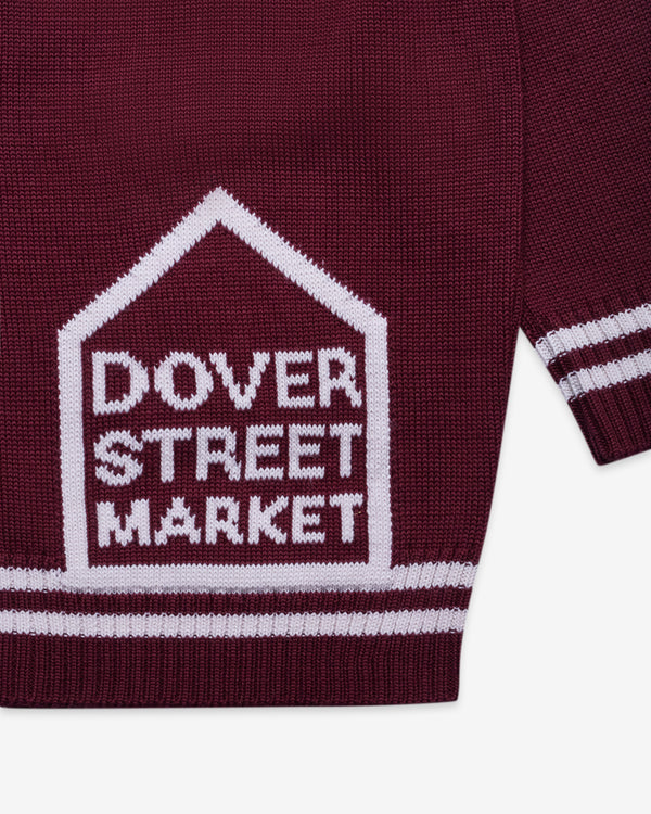 DSM Kei Ninomiya - Oversized Cardigan - (Burgundy)