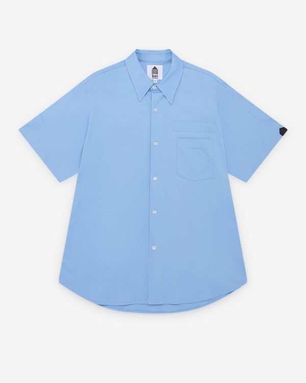 DSM Kei Ninomiya - Short Sleeve Shirt - (Light Blue)