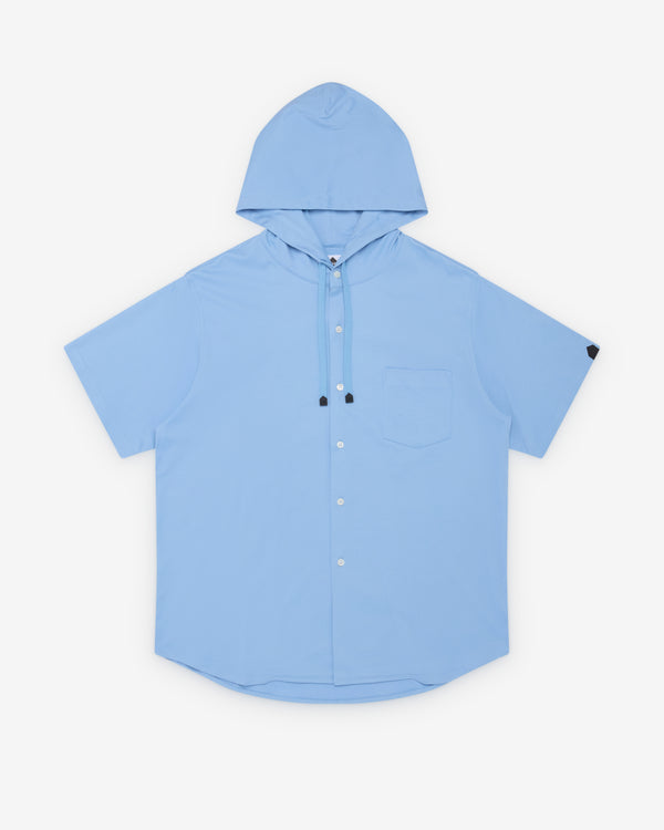 DSM Kei Ninomiya - Hooded Short Sleeve Shirt - (Light Blue)