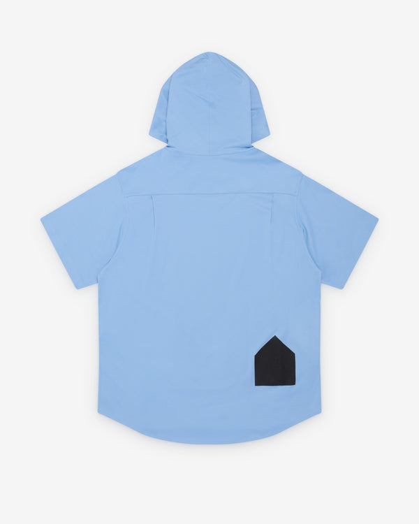 DSM Kei Ninomiya - Hooded Short Sleeve Shirt - (Light Blue)