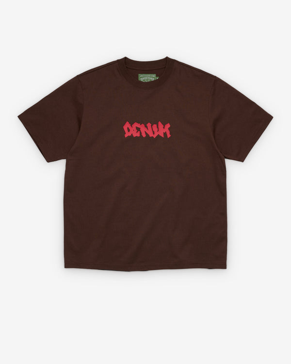 Denim Tears - Men's DT Two Logo Tee - (Brown)