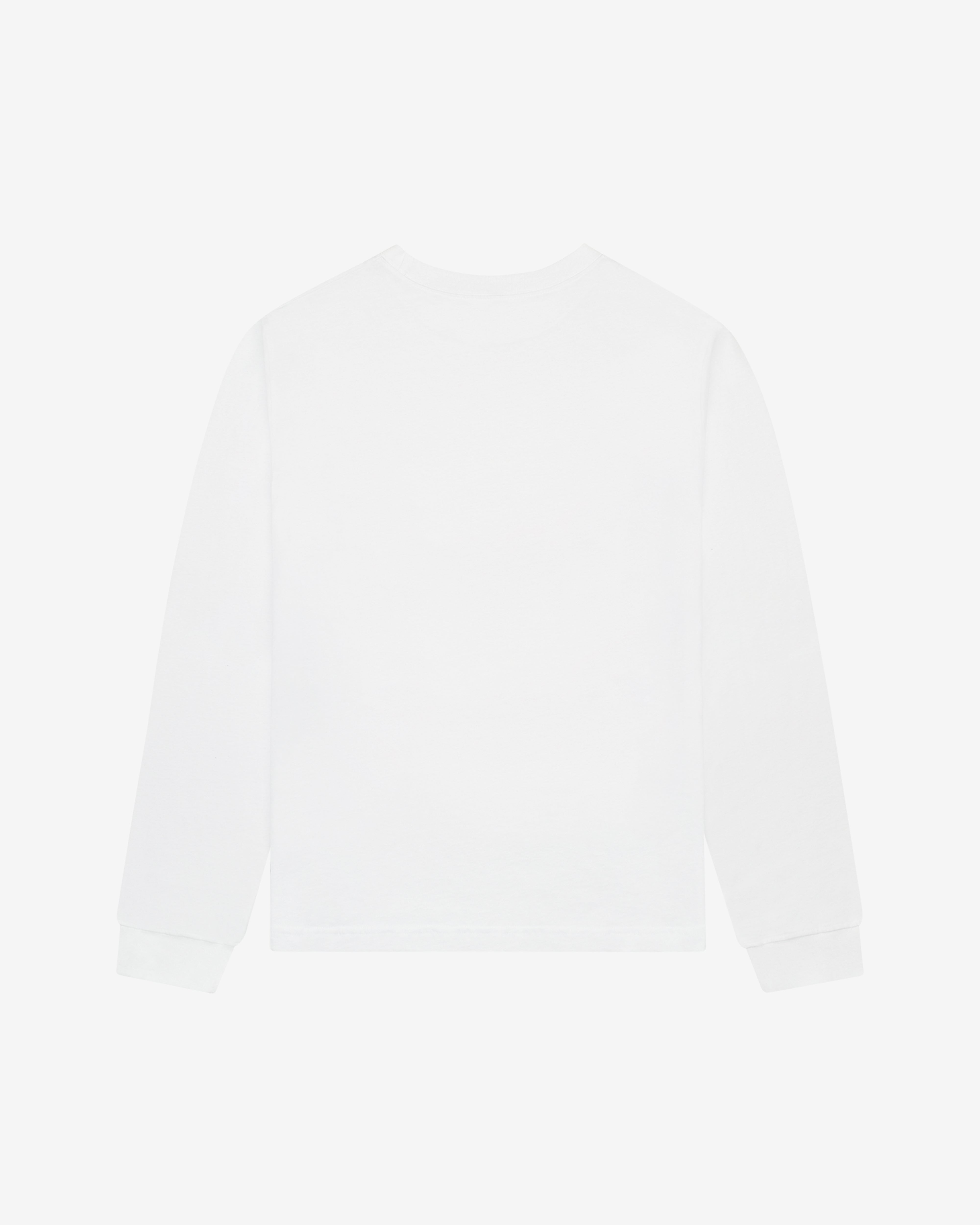 Denim Tears: Panther Mascot Long Sleeve T-Shirt (White