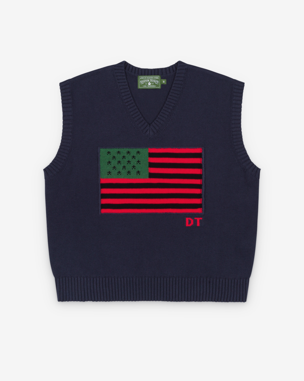 Denim Tears - Men's Dt Flag Vest - (Navy)