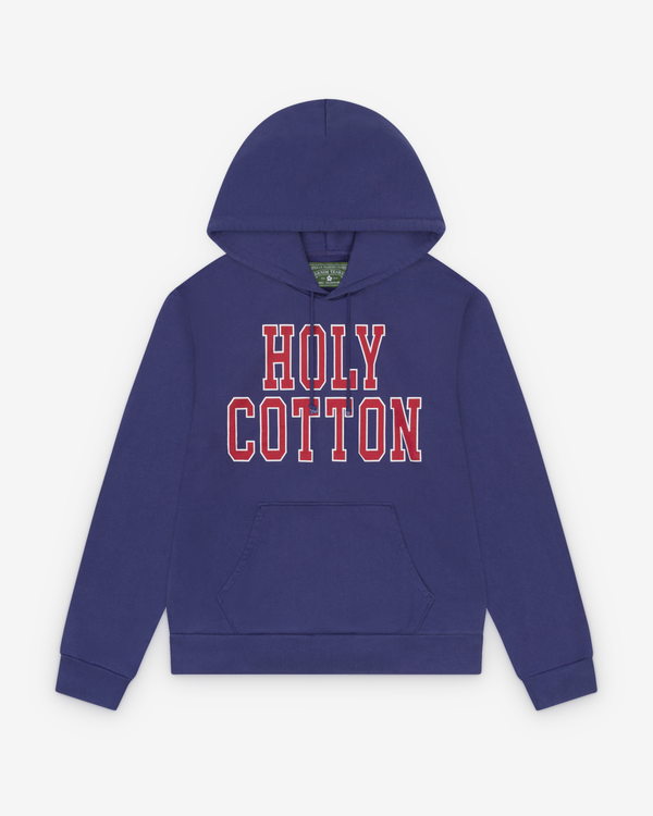 Denim Tears - Men's Holy Cotton Hoodie - (Navy)