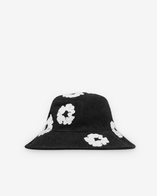 Denim Tears - Men's Denim Wreath Bucket Hat - (Washed Black)