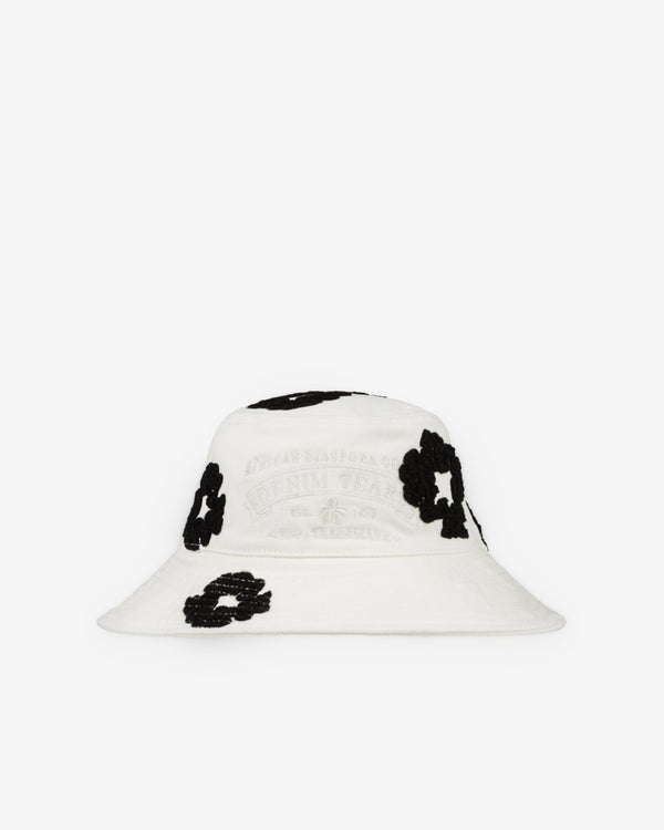 Denim Tears - Men’s Denim Wreath Bucket Hat - (White)