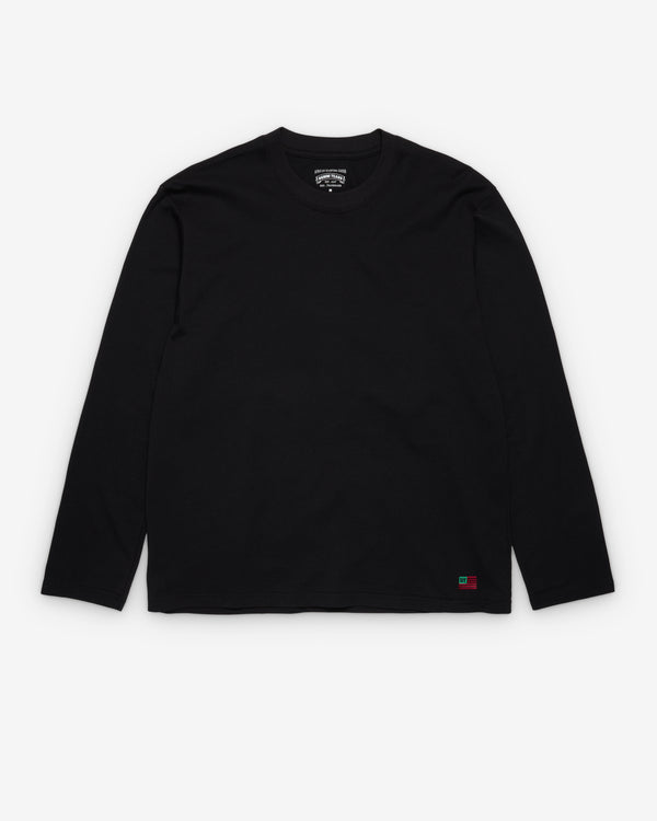 Denim Tears - Men's Long Sleeve Flag Tee - (Black)