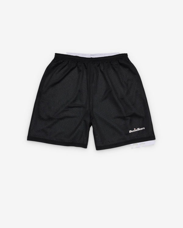 Denim Tears - Men's Dt Sport Double Layer Mesh Short - (Black)
