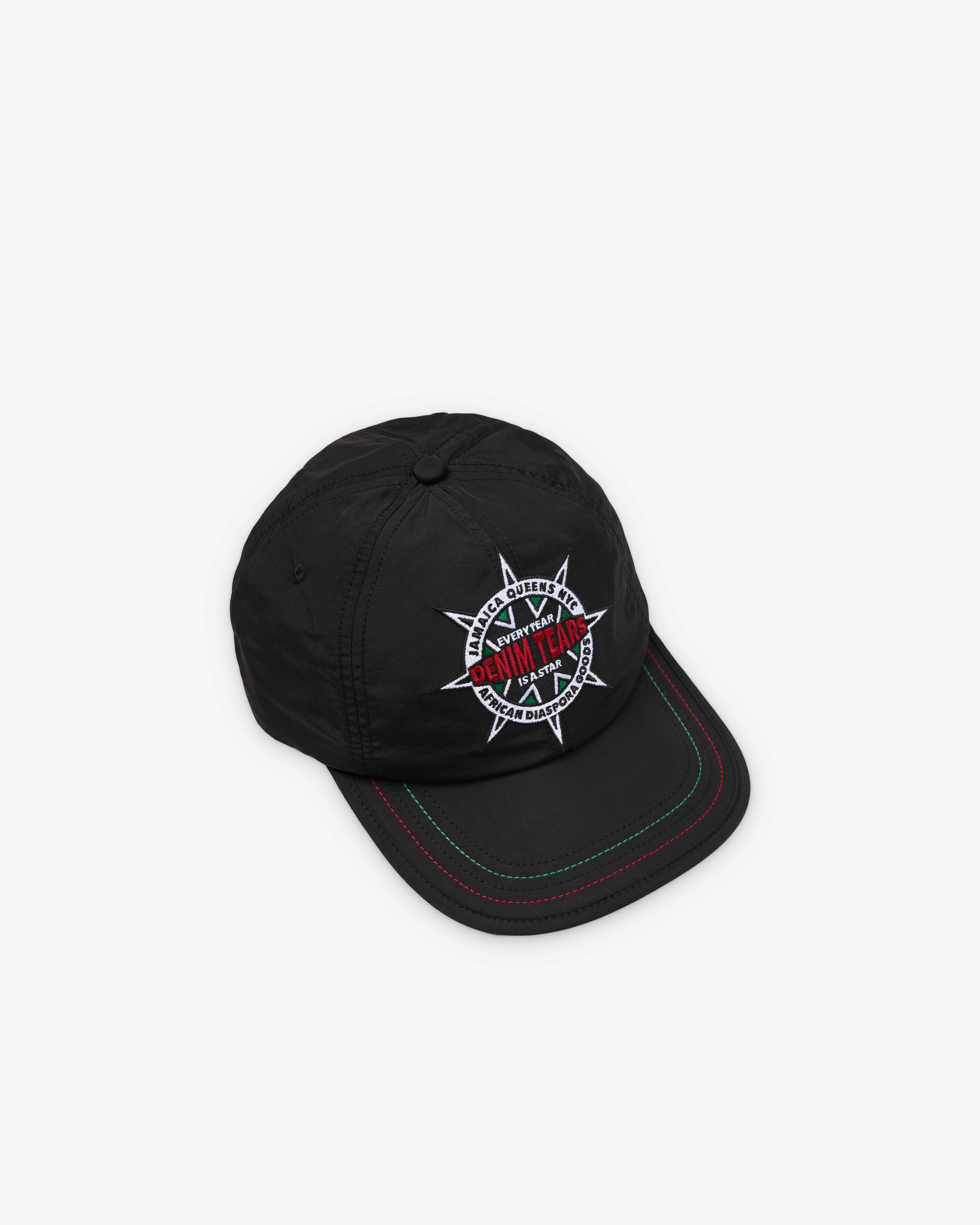 Denim Tears: Men's DT Star Cap (Black) | Dover Street Market London