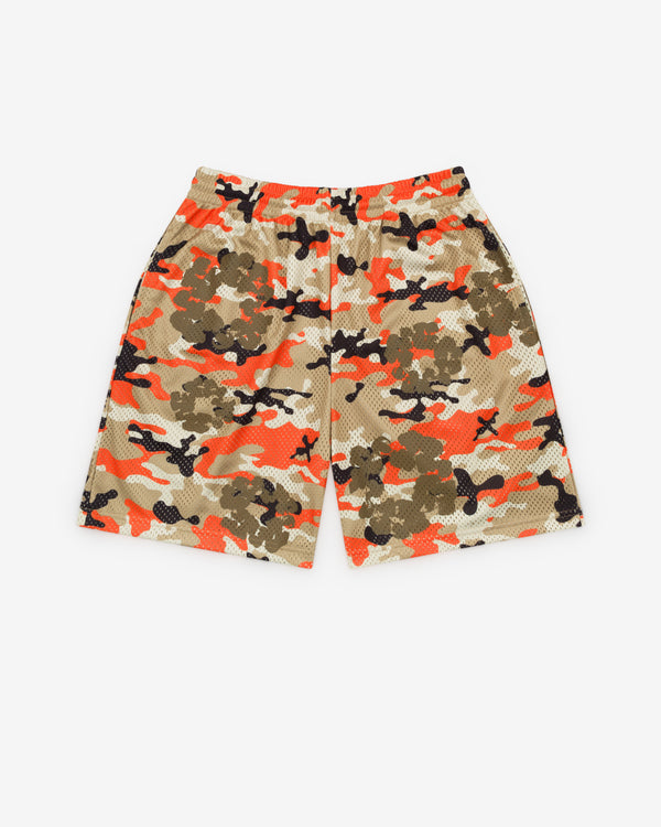 Denim Tears - Wreath Camo Shorts - (Brown/Orange)
