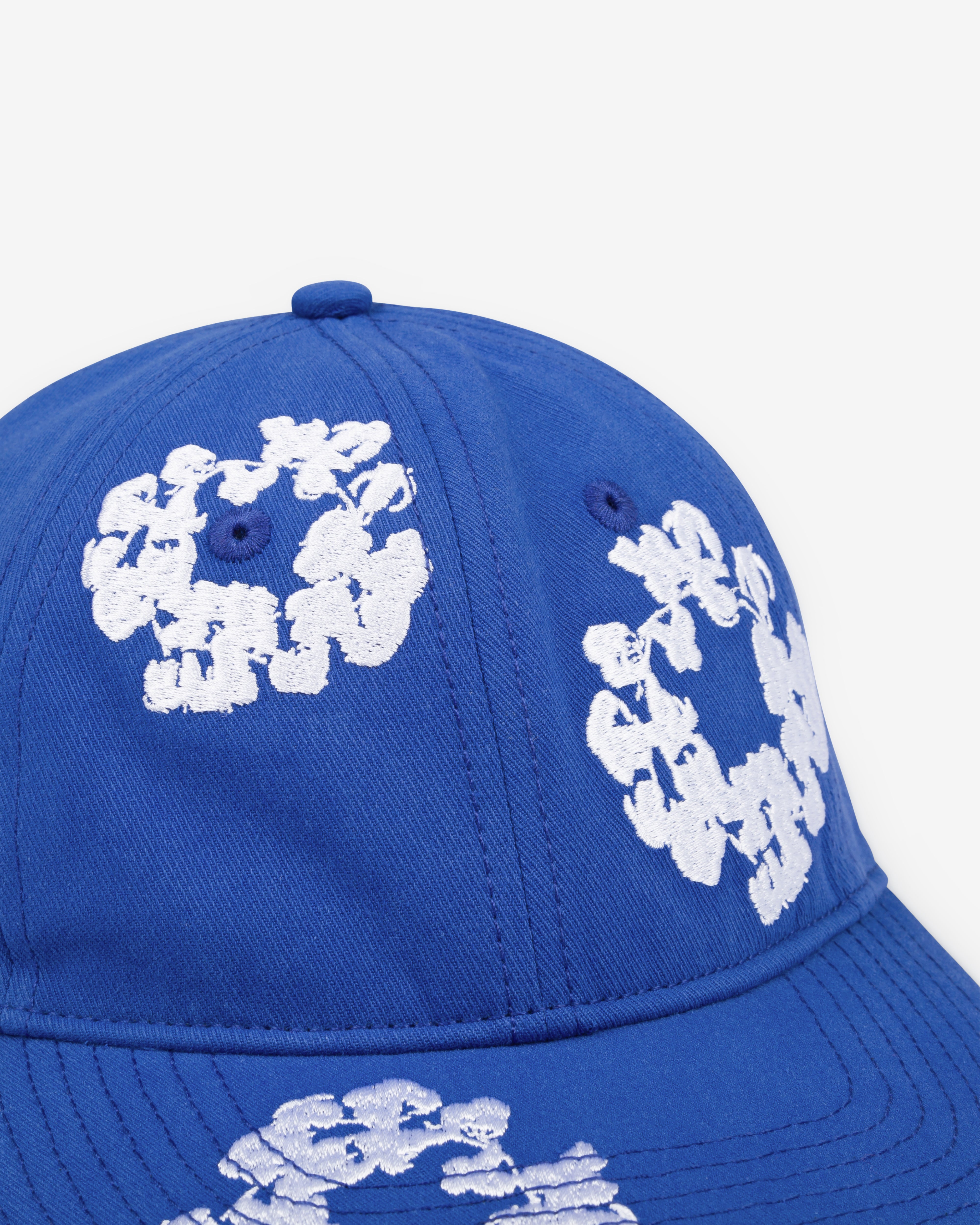 Denim Tears: The Cotton Wreath Cap (Blue) | DSML E-SHOP