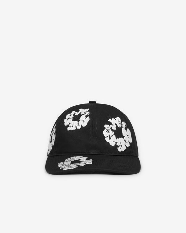 Denim Tears - The Cotton Wreath Cap - (Black)