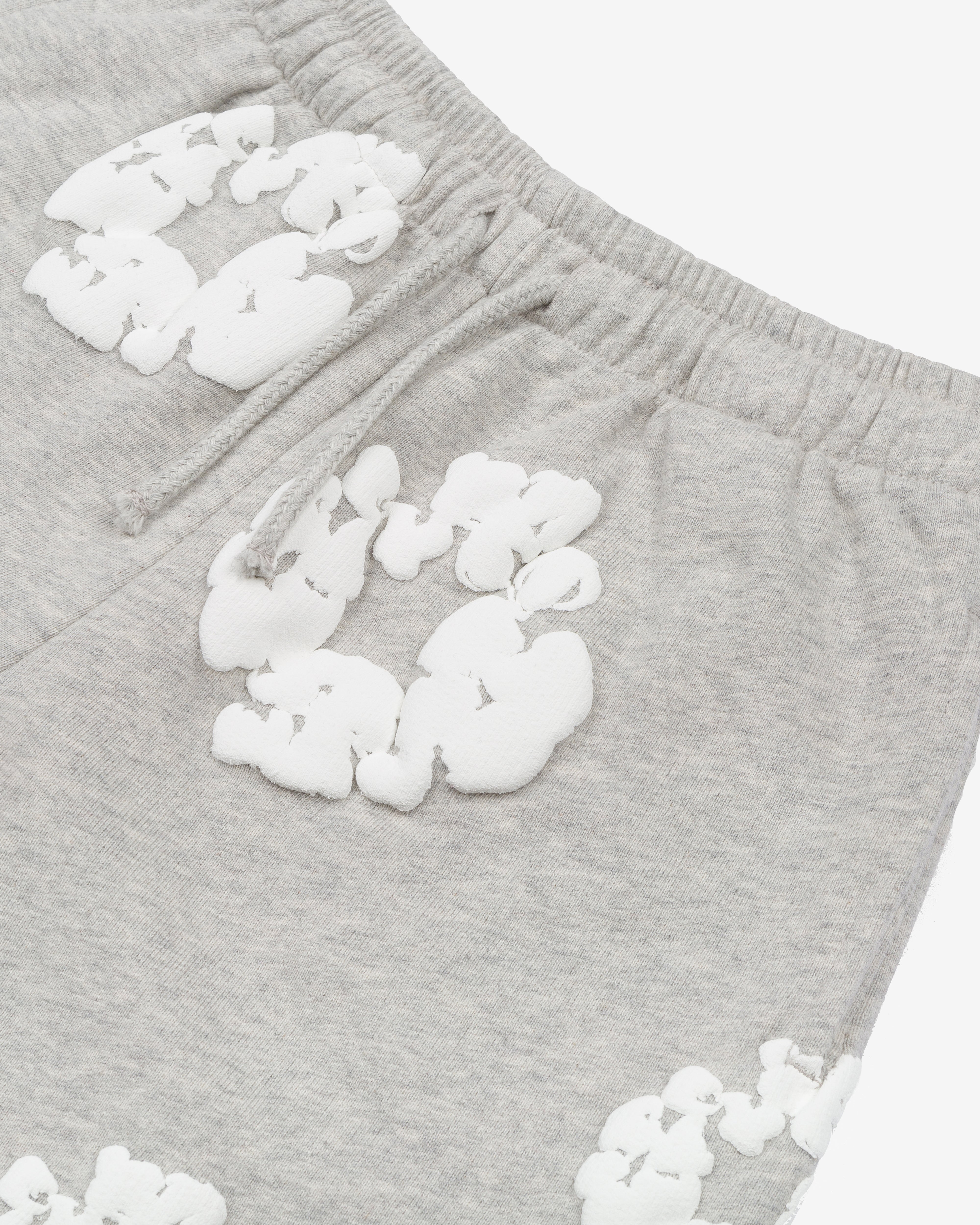 Denim Tears: Kids Cotton Wreath Sweatpants (Grey) | DSML E-SHOP