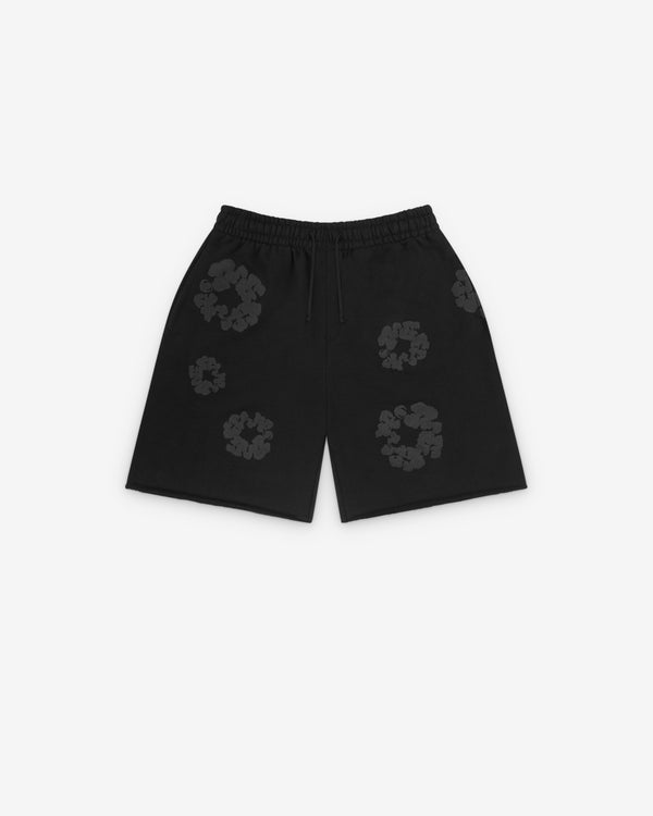 Denim Tears - Men's Mono Wreath Sweatshort - (Black)