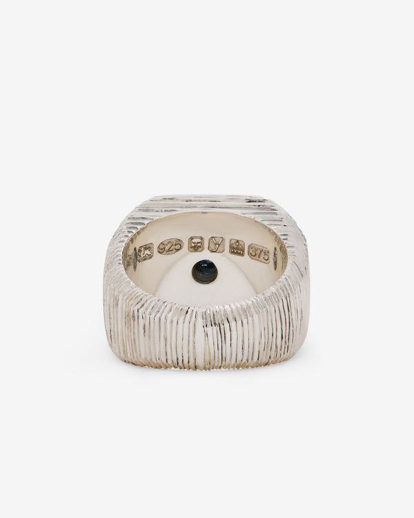Duffy - Square Signet Ring - (Silver/Gold)