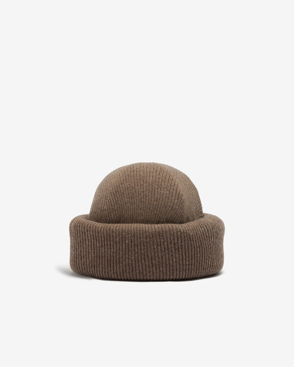 Duran Lantink - Women’s Padded Knitted Beanie - (Taupe)