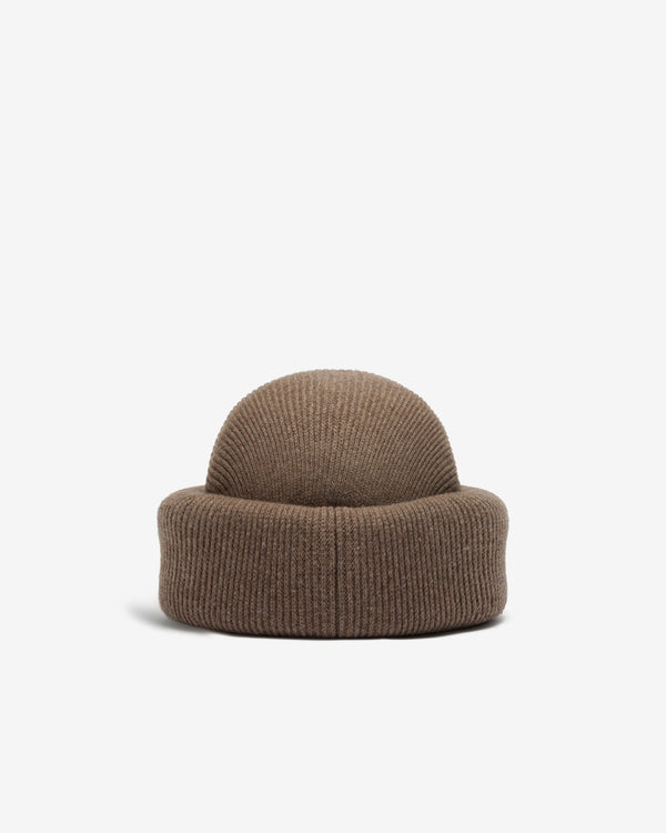 Duran Lantink - Women’s Padded Knitted Beanie - (Taupe)