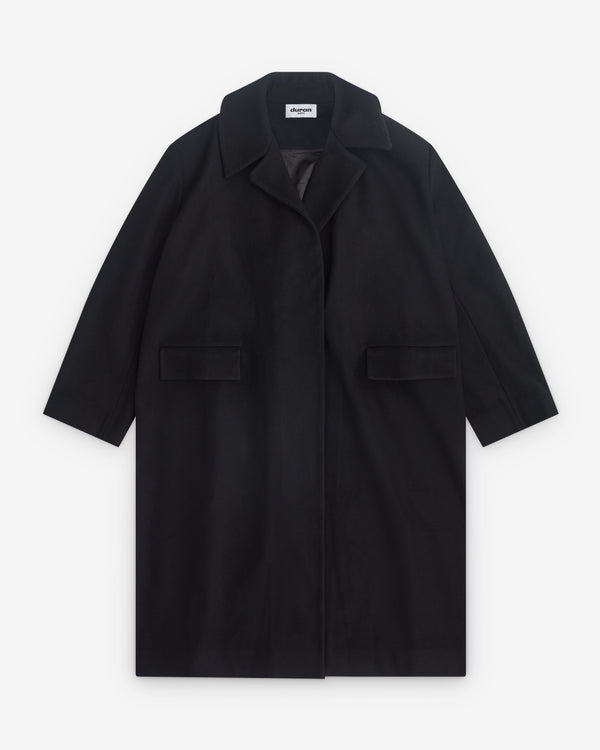 Duran Lantink - Women’s Oversized Wool Coat - (Black)