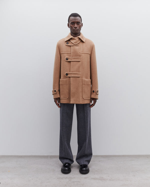 Dries Van Noten - Men’s Duffle Coat - (Camel)