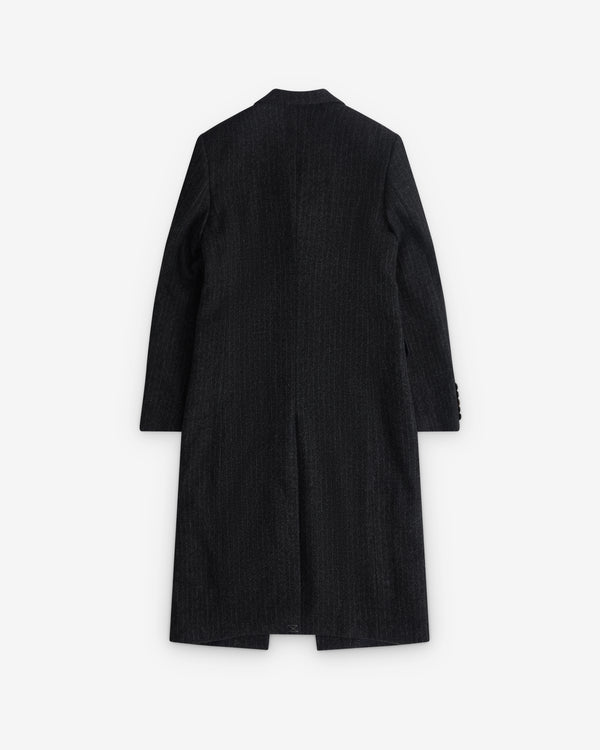 Dries Van Noten - Women’s Pinstripe Coat - (Dark Grey)