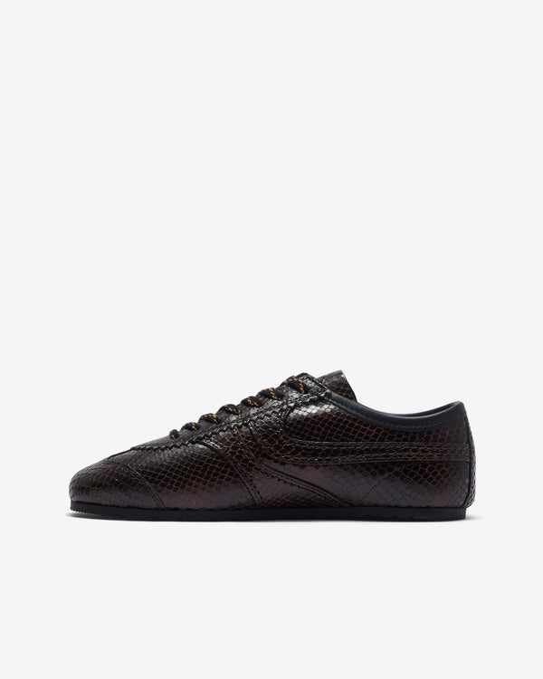 Dries Van Noten - Women’s Leather Sneakers - (Dark Brown)