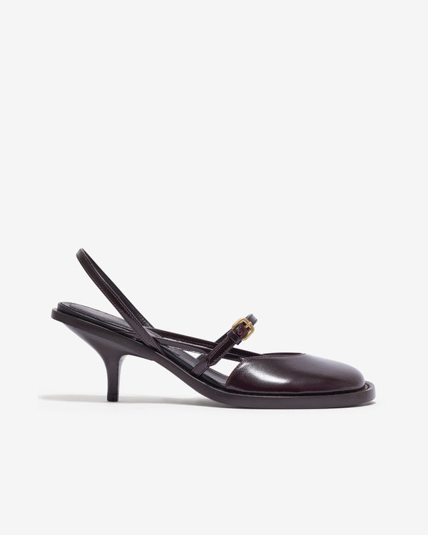 Dries Van Noten - Women’s Slingback Pumps - (Ruby)