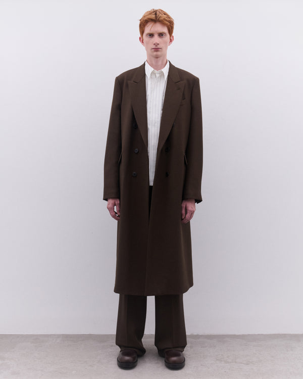Dries Van Noten - Men’s Pleated Trouser - (Mud)