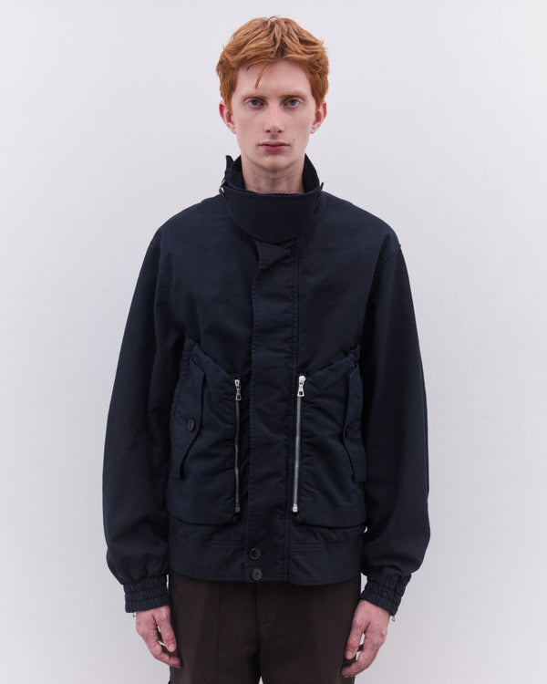 Dries Van Noten - Men’s Military Jacket - (Navy)