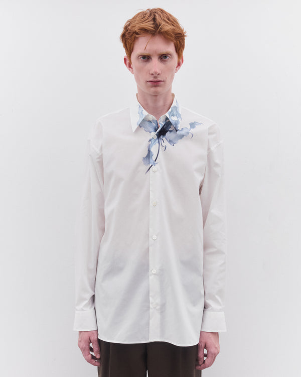 Dries Van Noten - Men’s Floral Print Shirt - (Off White)