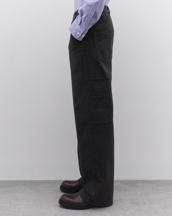 Dries Van Noten - Men’s Pleated Trousers - (Dark Grey)
