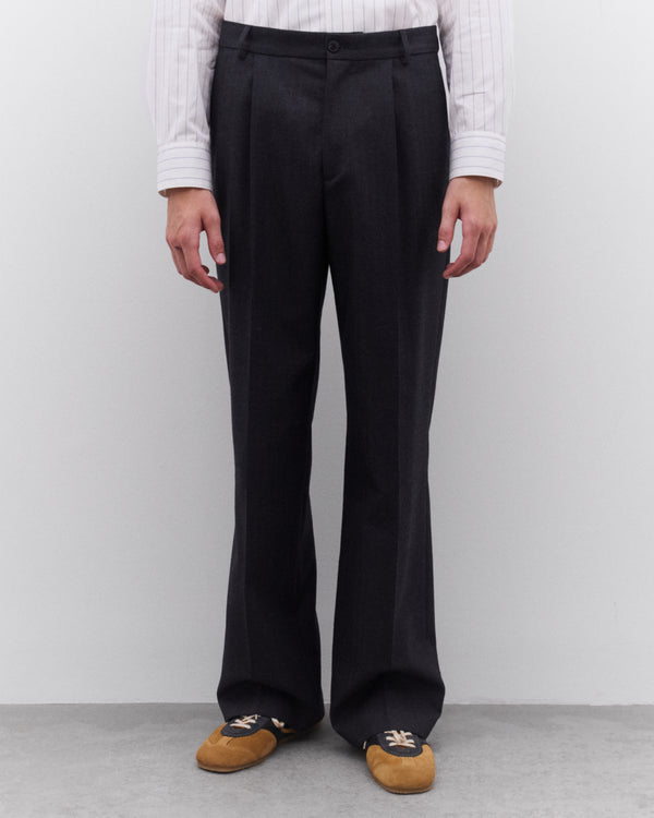 Dries Van Noten - Men's Work Trouser - (Dark Green)