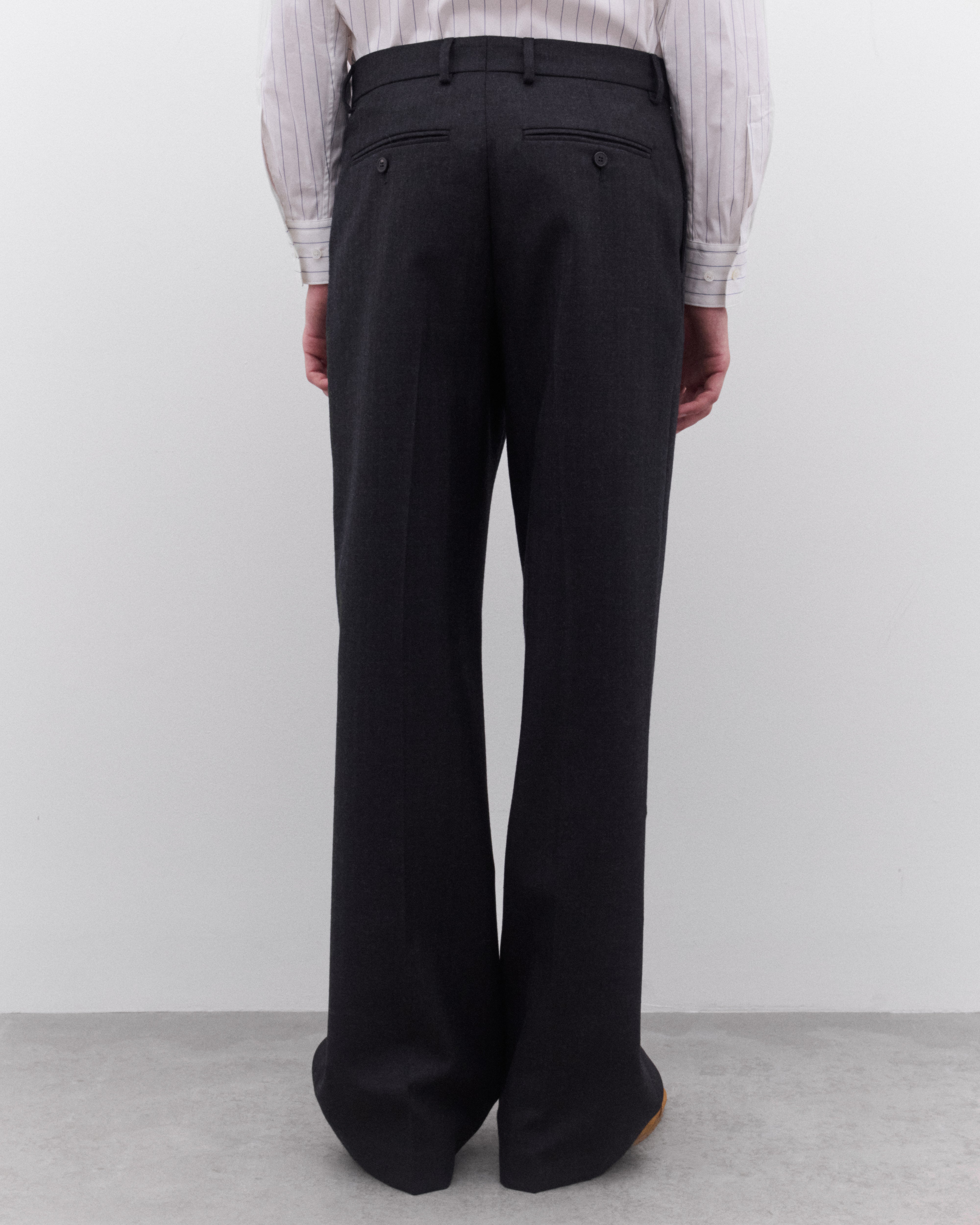 Dries Van Noten: Men's Work Trouser (Dark Green) | DSML E-SHOP
