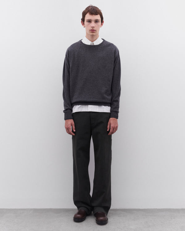 Dries Van Noten - Men’s Crewneck Sweater - (Dark Grey)