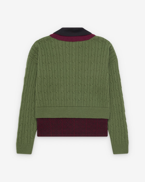 Dries Van Noten  - Men's Medan Sweater - (Forest)