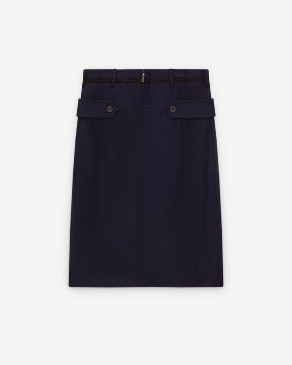 Dries Van Noten  - Women's Sente Skirt - (Navy)