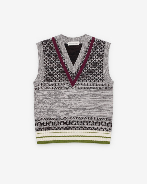 Dries Van Noten  - Women's Toque Sweater Vest - (Multi)