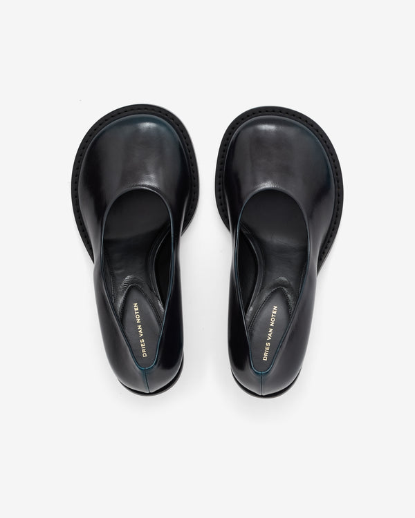 Dries Van Noten - Women’s Leather Pumps - (Turquoise)