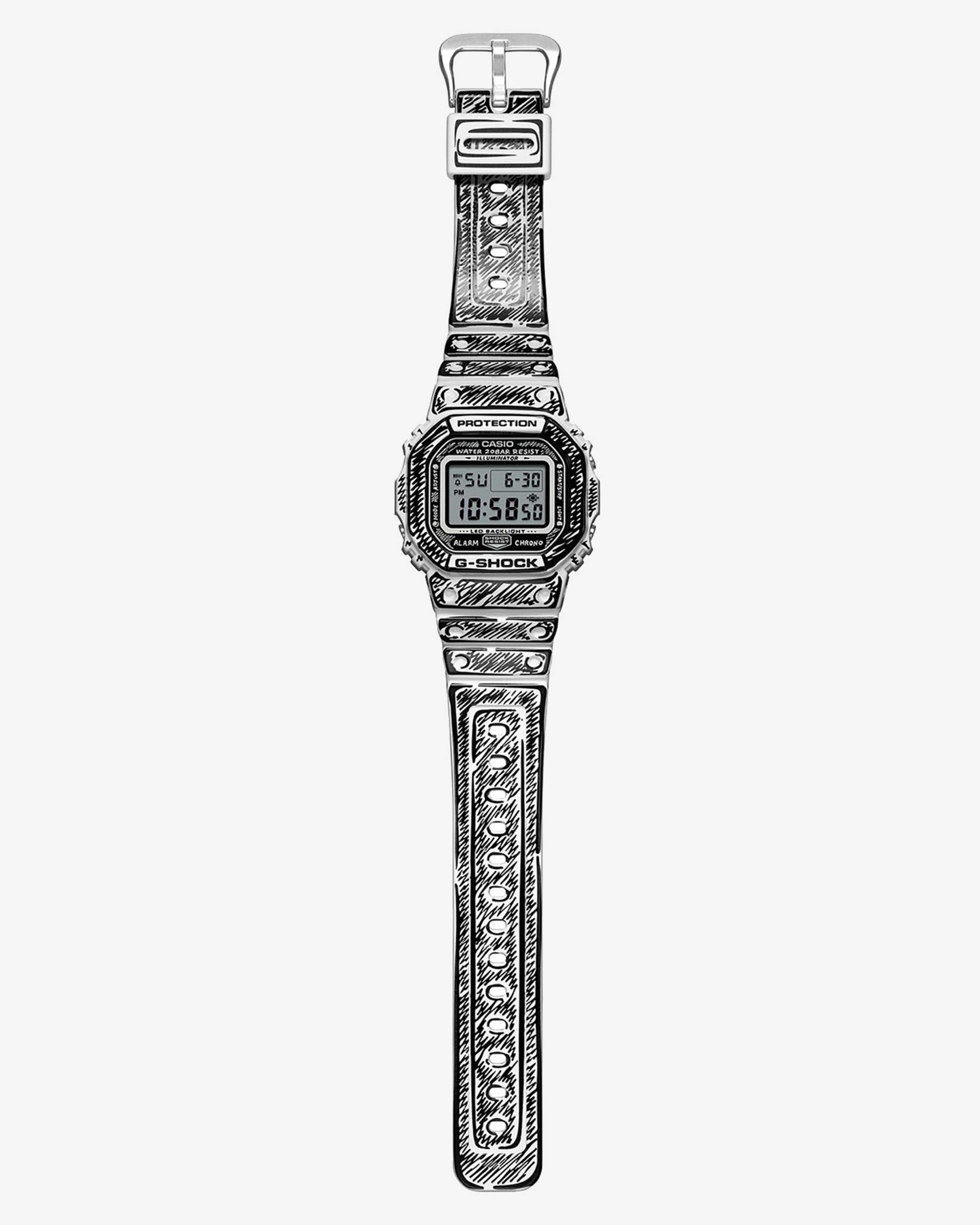 Casio: G-Shock Joshua Vides DW-5600JV-7ER (Black) | Dover Street