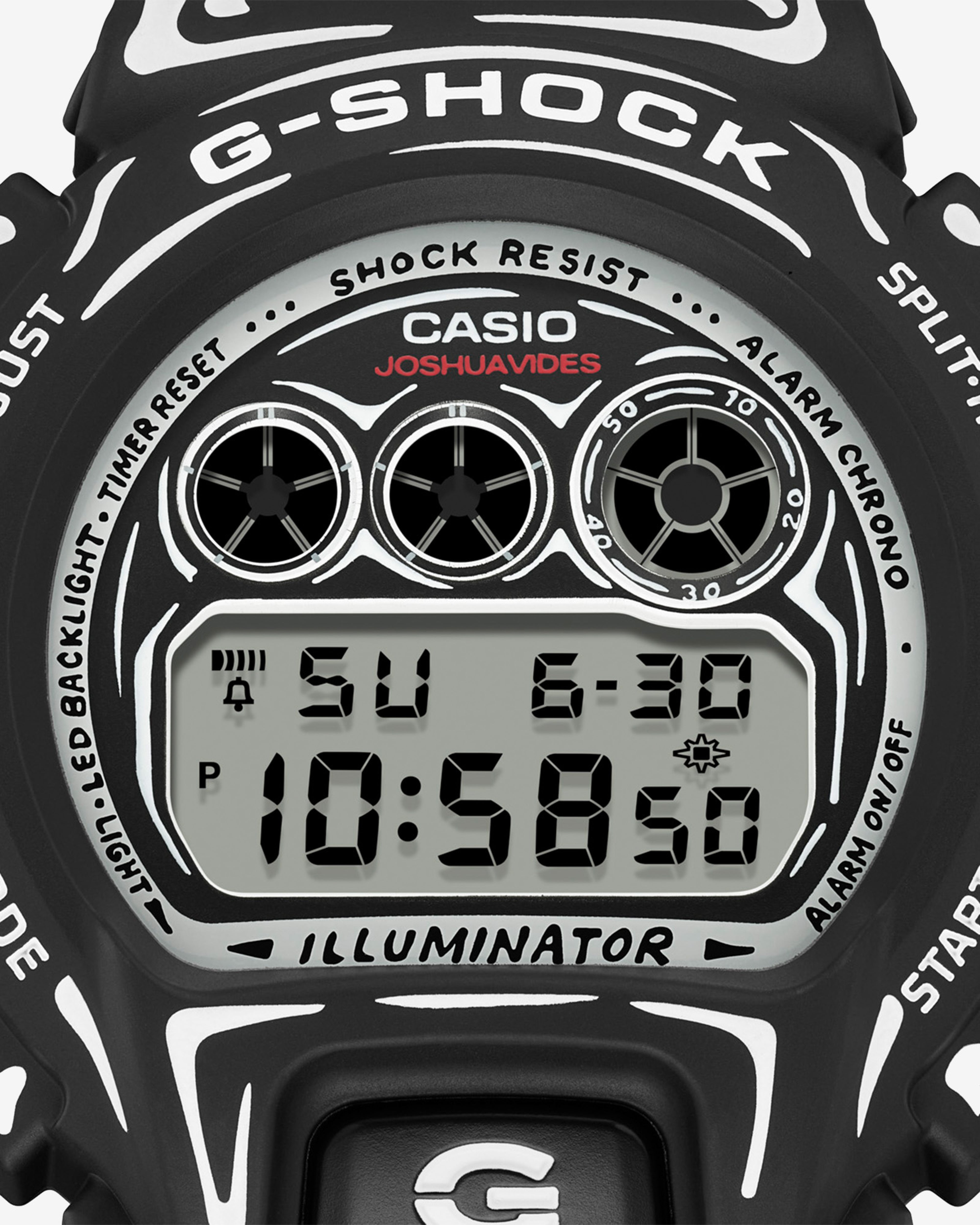 Casio: G-Shock Joshua Vides DW-6900JV-1ER (White) | Dover Street